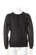 ANN DEMEULEMEESTER アンドゥムルメステール KNIT MARVEL BLACK{2101141011-013(1414014256)-ADS}