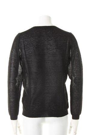 画像2: ANN DEMEULEMEESTER アンドゥムルメステール KNIT MARVEL BLACK{2101141011-013(1414014256)-ADS}