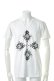 画像1: {SOLD}ANN DEMEULEMEESTER アンドゥムルメステール TOP SERAPHIN WHITE + PRINT PRIDE BLACK{2101332011-004(132-3855/220)-ACA} (1)