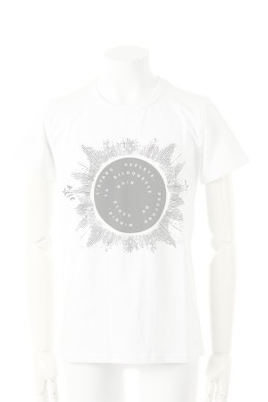 画像1:  {SOLD} ANN DEMEULEMEESTER アンドゥムルメステール TOP BLINK WHITE+PRINT MIROIR {21-01-352022-00/152-3823-223-AEA}  :2101352022-905 