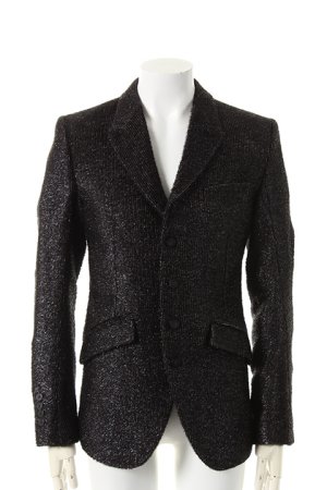 画像1: ANN DEMEULEMEESTER アンドゥムルメステール JACKET FRAY{21-01-452008-00/152-3002-207-AEA}