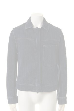 画像1:  {SOLD} ANN DEMEULEMEESTER アンドゥムルメステール JACKET BRASH INDIGO+JADED INDIGO {1602-3000-192-059-AFA}  :2101462017-992-05 