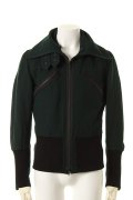 ANN DEMEULEMEESTER アンドゥムルメステール BOMBER JACKET MONROE PINE{1602-3002-202-049-AFA}