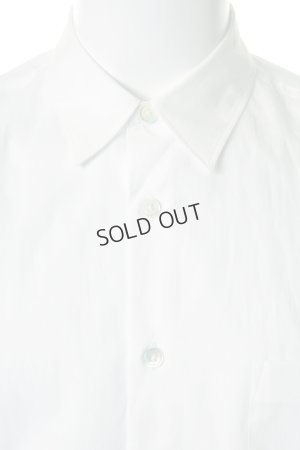 画像4: {SOLD}ANN DEMEULEMEESTER アンドゥムルメステール SHIRT COTONE WHITE{2101832007-004(132-3606/120)-ACA}