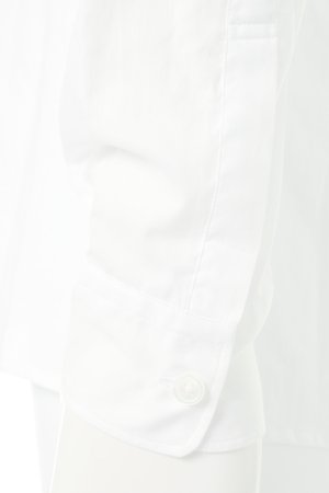 画像5:  {SOLD} ANN DEMEULEMEESTER アンドゥムルメステール SHIRT COTONE WHITE {2101832007-004(132-3606/120)-ACA}  :2101832007-004 