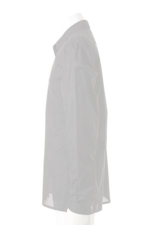 画像3:   ANN DEMEULEMEESTER アンドゥムルメステール SHIRT COTONE BLACK {2101841001-013(1413600120)-ADS}  :2101841001-013-5 