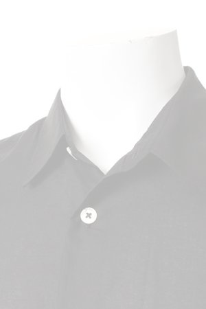 画像4:   ANN DEMEULEMEESTER アンドゥムルメステール SHIRT COTONE BLACK {2101841001-013(1413600120)-ADS}  :2101841001-013-5 