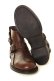 画像5: ANN DEMEULEMEESTER アンドゥムルメステール SHOES VITELLO OLIO LAVATO BROW{1602-4202-372-060-AFA} (5)