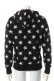 画像2: HYDROGEN ハイドロゲン ALLOVER STARS HOODIE{210-65740001-150-AHS} (2)