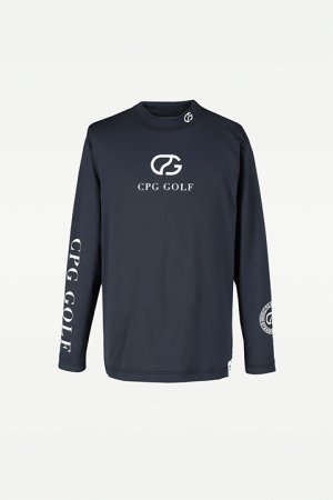 画像6: 【 40%OFF セール28,600円→17,160円】 CPG GOLF シーピージーゴルフ グラフィックモックネックLS（ロングスリーブ）{-BDS}