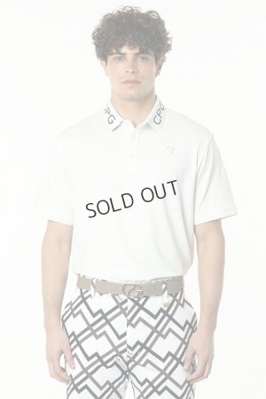 画像1: {SOLD}CPG GOLF シーピージーゴルフ 衿ロゴポロSS（ショートスリーブ）{-BDS}