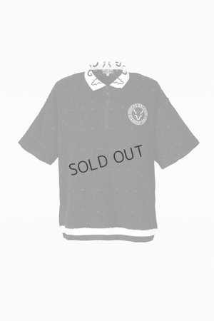 画像3: {SOLD}CPG GOLF シーピージーゴルフ ロゴJQ柄パイル Jip UPシャツ{-BDS}