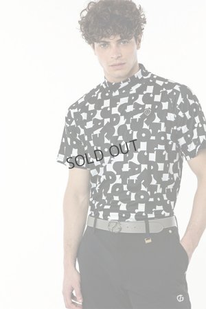 画像3: {SOLD}CPG GOLF シーピージーゴルフ 70’S調タイポグラフィプリントモックネックSS（ショートスリーブ）｜MEN{-BDS}