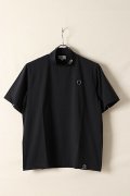 【24SS新作】CPG GOLF シーピージーゴルフ ロゴパイピングつきモックネックシャツ{-BDS}
