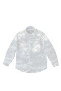   ★KIDS/BABY★ HYDROGEN KIDS ハイドロゲン キッズ MILITARY DENIM AVVOCATO SHIRT{212-31659003-505-AFA}