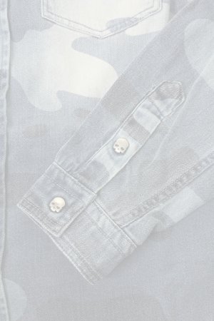 画像5:   ★KIDS/BABY★ HYDROGEN KIDS ハイドロゲン キッズ MILITARY DENIM AVVOCATO SHIRT{212-31659003-505-AFA}