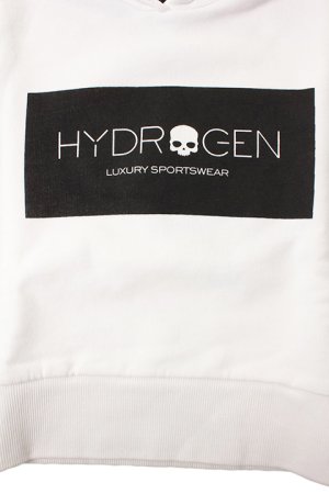 画像4: ★KIDS/BABY★ HYDROGEN KIDS ハイドロゲン キッズ LOGO HOODIE{212-10119001-100-AEA}