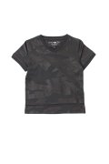 ★KIDS/BABY★ HYDROGEN KIDS ハイドロゲン キッズ BLACK CAMO V NECK TSHIRT{212-10441001-155-AEA}