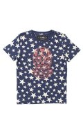 ★KIDS/BABY★ HYDROGEN KIDS ハイドロゲン キッズ ALLOVER STAR T-SHIRT{212-21741001-510-AFS}