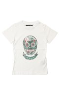 ★KIDS/BABY★ HYDROGEN KIDS ハイドロゲン キッズ LTD BIG SKULL T-SHIRT{212-22341001-101-AFS}