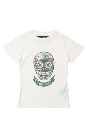 画像1: ★KIDS/BABY★ HYDROGEN KIDS ハイドロゲン キッズ LTD BIG SKULL T-SHIRT{212-22341001-101-AFS}