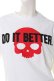 画像4: {SOLD}HYDROGEN ハイドロゲン DO IT BETTER T-SHIRT{213-60841001-100-AHS} (4)