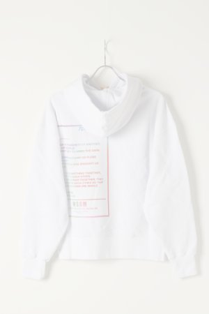 画像4:  {SOLD} MSGM エムエスジーエム FELPA SWEATSHIRT{-BAS}