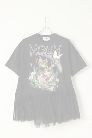 画像1:   MSGM エムエスジーエム T-SHIRT（レディース）{-BAS}