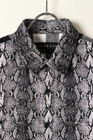 画像2: 【 50%OFF セール35,200円→17,600円】 roarguns ロアーガンズ PYTHON×CHECK SHIRTS{-BAA}