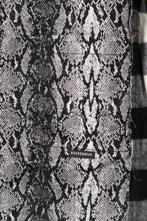 画像5: 【 50%OFF セール35,200円→17,600円】 roarguns ロアーガンズ PYTHON×CHECK SHIRTS{-BAA}