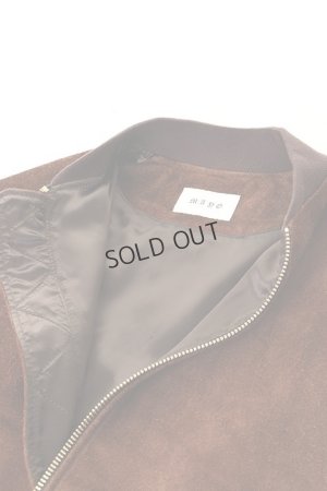 画像3: {SOLD}MAYO メイヨー MA-1 leather JKT{-BBS}