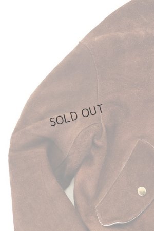 画像4: {SOLD}MAYO メイヨー MA-1 leather JKT{-BBS}