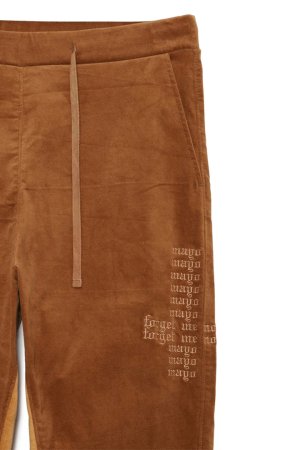 画像4: 【 30%OFF セール｜27,500円→19,250円】 MAYO メイヨー Forget me not LOUNGE PANTS{-BAA}
