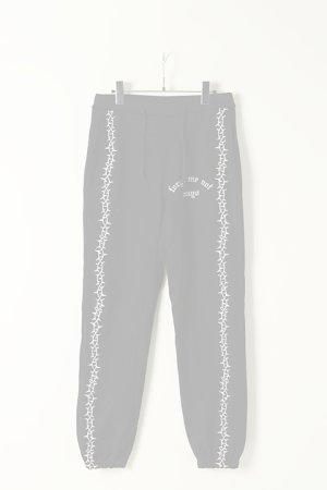 画像1: MAYO メイヨー Forget me not SWEAT{21MY-PT55-BLK-BAA}