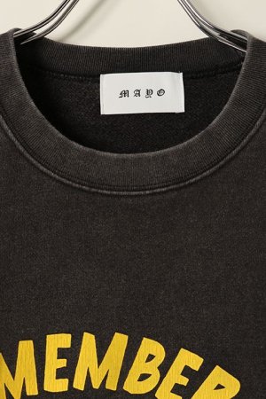 画像2: MAYO メイヨー Kuppy xxxxxx Vintage processing Crew neck sweatshirt{-BAA}