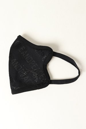 画像4: 【 30%OFF セール｜9,900円→6,930円】 roarguns ロアーガンズ NEW LOVE AND PEACE JACQUARD MASK BLACK / JET HEMATITE{-BAS}