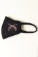 画像4: {SOLD}roarguns ロアーガンズ NEW LOVE AND PEACE JACQUARD MASK BLACK / LIGHT ROSE{-BAS} (4)