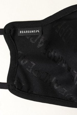 画像2: roarguns ロアーガンズ NEW LOVE AND PEACE JACQUARD MASK BLACK / S.SHADE{-BAS}