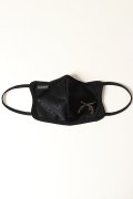 【 30%OFF セール｜9,900円→6,930円】 roarguns ロアーガンズ NEW LOVE AND PEACE JACQUARD MASK BLACK / L.TOPAZ{-BAS}