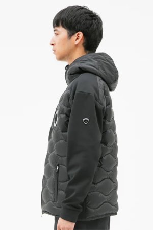 画像2: CPG GOLF シーピージーゴルフ ダウン×フリースジャケット｜MEN{-BDA}