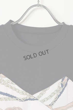 画像2: {SOLD}グレースコンチネンタル｜GRACE CONTINENTAL グレースクラス GRACE CLASS スカーフコンビトップ{0221242100-16NVY-BAS}