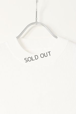 画像2: {SOLD}グレースコンチネンタル｜GRACE CONTINENTAL グレースクラス GRACE CLASS 細リブニットトップ{0222343132-01WHT-BBA}