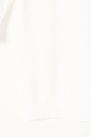 画像4:   グレースコンチネンタル｜GRACE CONTINENTAL グレースクラス GRACE CLASS 細リブニットトップ{0222343132-01WHT-BBA}