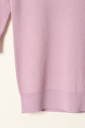画像4: 【 30%OFF セール｜24,200円→16,940円】 GRACE CLASS グレースクラス／GRACE CONTINENTAL グレースコンチネンタル 細リブニットトップ{0222343132-09LVD-BBA}