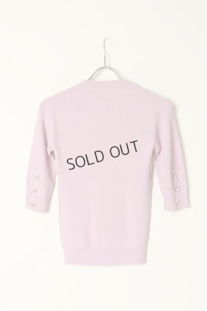 画像5: {SOLD}グレースコンチネンタル｜GRACE CONTINENTAL グレースクラス GRACE CLASS 細リブニットトップ{0222343132-09LVD-BBA}
