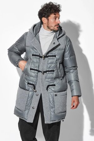 画像2: BBR ビービーアール LONG DOWN DUFFLE COAT{-BDA}