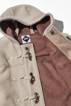 画像6: 【 10%OFF セール149,600円→134,640円】 BBR ビービーアール TEDDY ダッフルコート{-BEA}