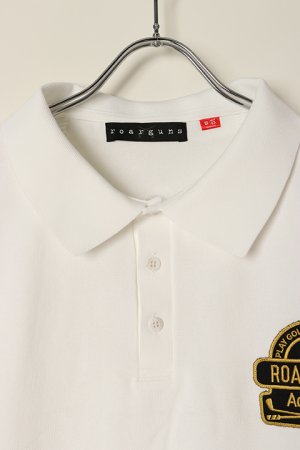 画像2: 【 ポイント10倍 】roarguns ロアーガンズ AddElm KNIT POLO{-BBA}