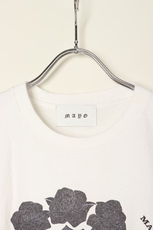 画像2: SLAVE OF MAYO スレイブオブメイヨー DOUBLE NAME LIMITED ITEM Maria Tee S/S{22MY-ST001-UBB-WHT/クリスタル-BBA}