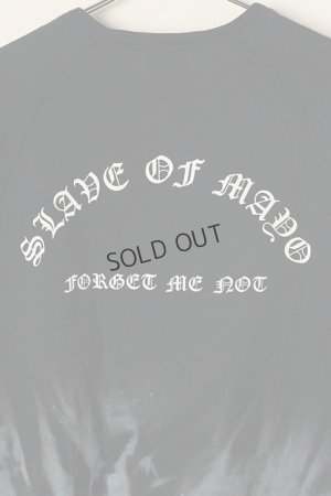 画像7: {SOLD}MAYO×slave of fashion メイヨー×スレイブオブファッション 【SLAVE OF MAYO】POP UP DOUBLE NAME LIMITED ITEM Fire SWEAT Tee{22MY-YS-UB-01-BLU-BBS}